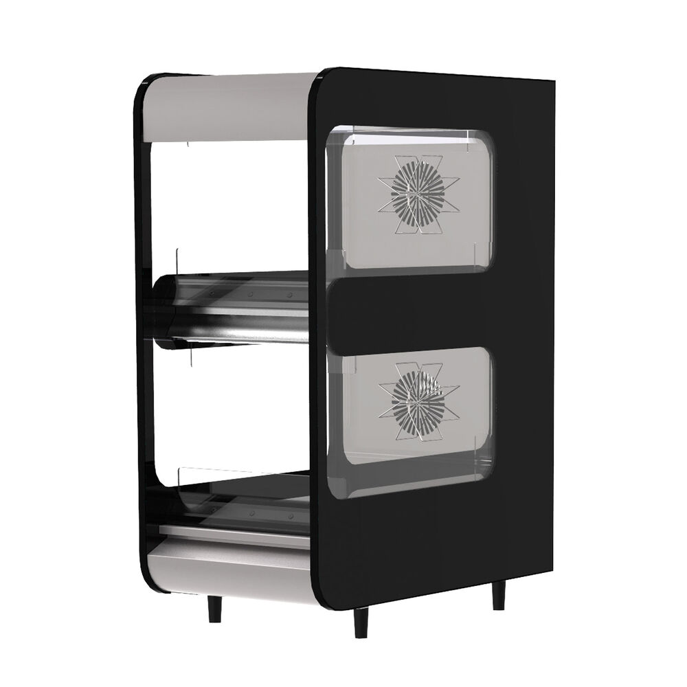 Heated display Metos Flexeserve Zone 400/2 Tier, Square