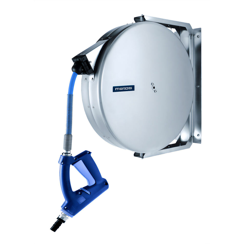 Automatic hose-reel Metos MaxiReel M10 with spray gun 449
