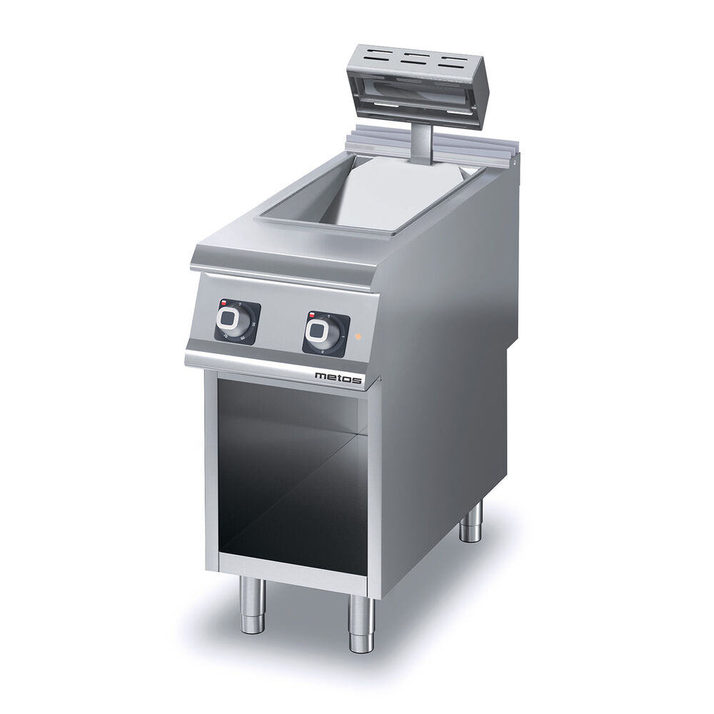 Chip scuttle Metos Diamante D72/25SPE with open cupboard