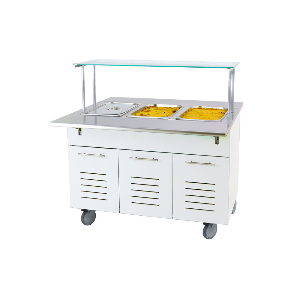 Bain Marie Metos Nova BM 1200 LED Grey