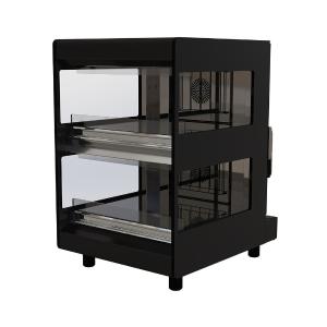 Counter top Heated display Metos Flexeserve Rear Feed 600 Zone 2 Tier,Square