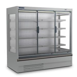 Multideck display Metos MS18DCPIM1 LED with glass doors