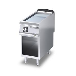 Griddle chromium Metos Diamante D92/10FTEC with open cupboar