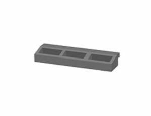 Condiment tray Metos GN1/9x3