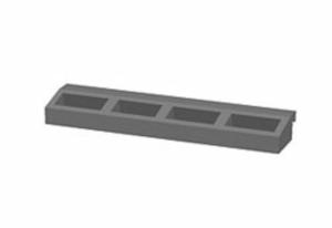 Condiment tray Metos GN1/9x4