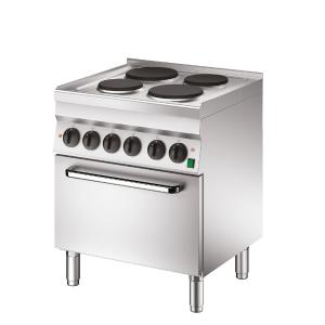 El.range+convection oven Metos OC6FEV7E