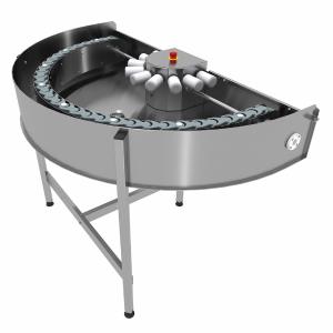 Motor-powered turn track WD 180° R-L