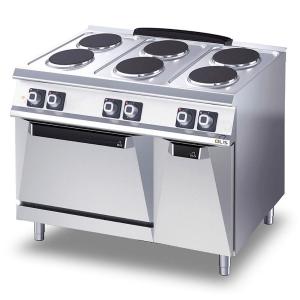 Rangewithoven D76/10CEEPT warm with open cupboard